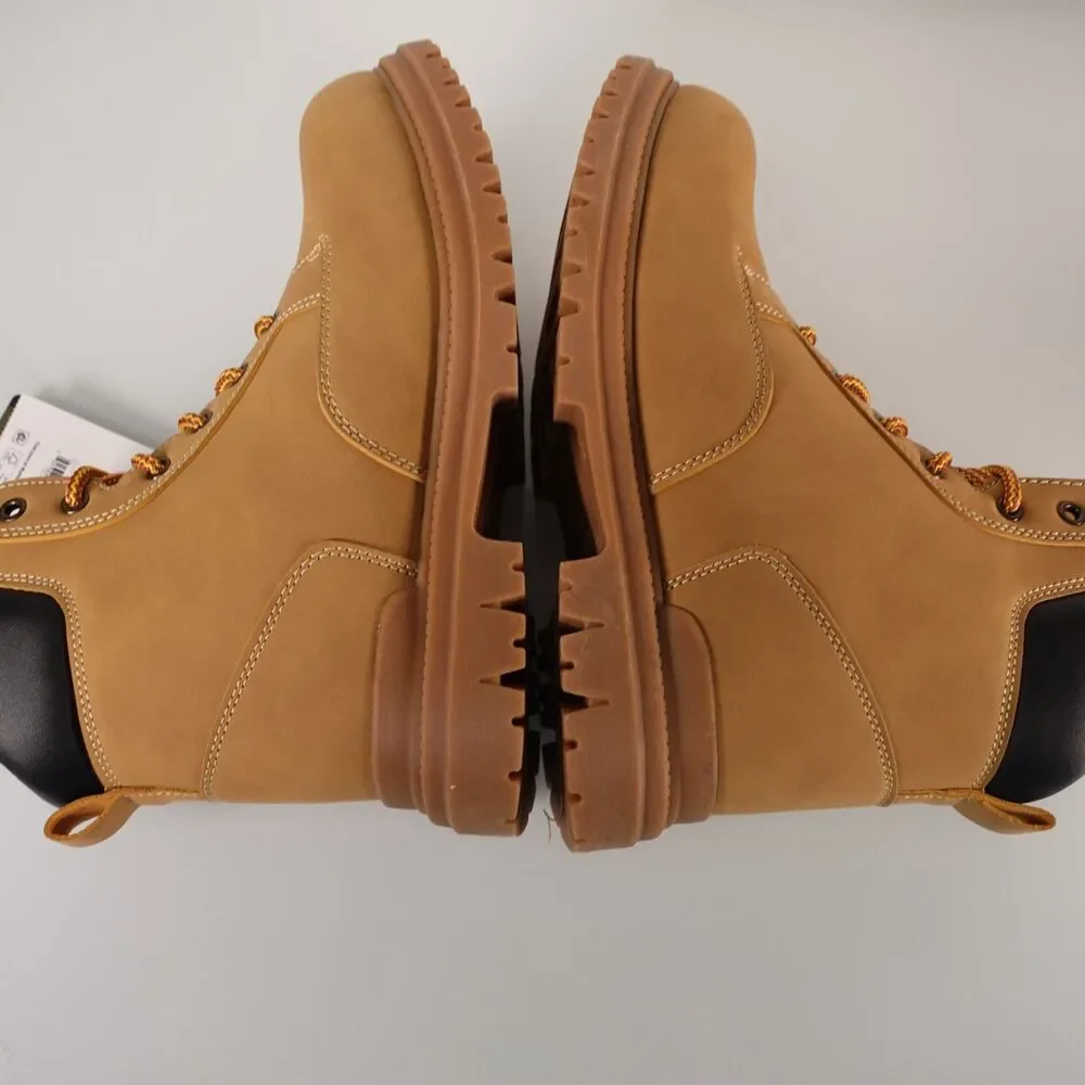 Ozark Trail Mens Troy II Hiking Boots Rugged Outsole Foam Footbed Wheat Size 9